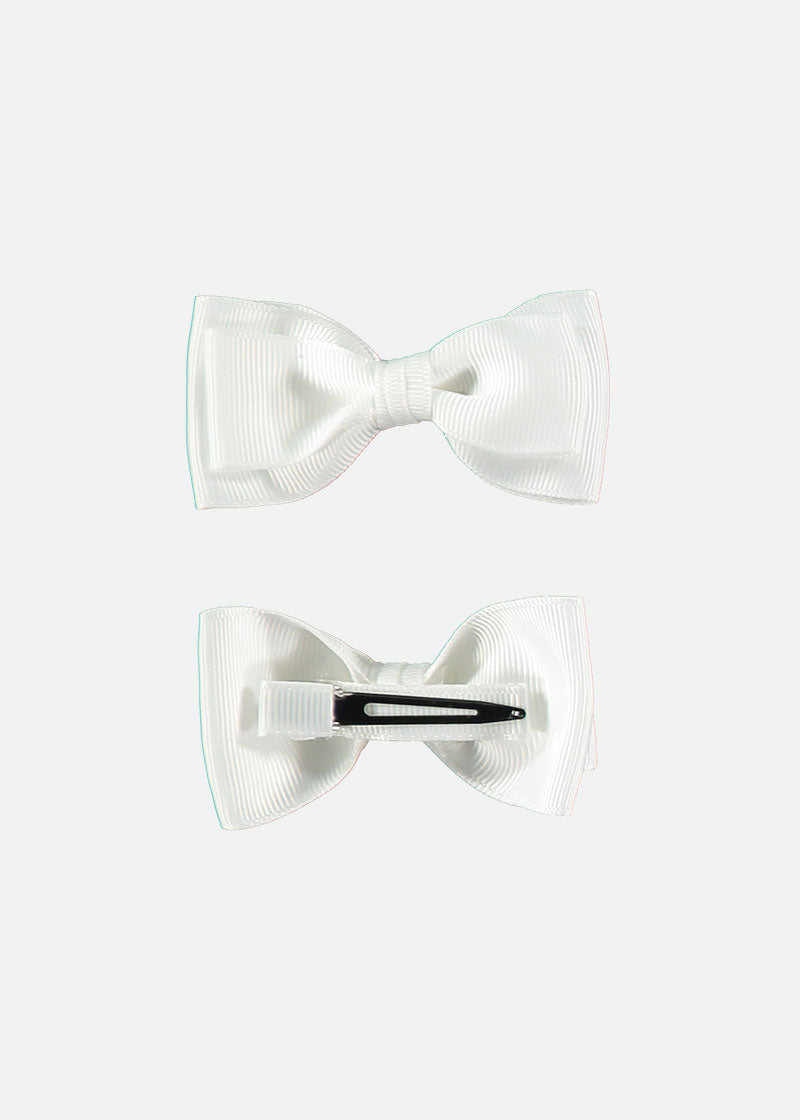 Twin Pack Bows Snowdrop