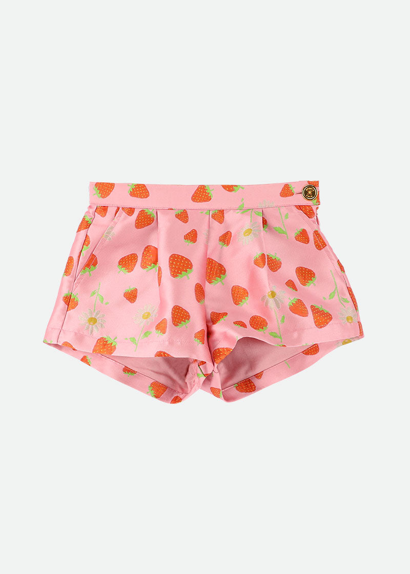 Vanessa Strawberry Shorts Rose