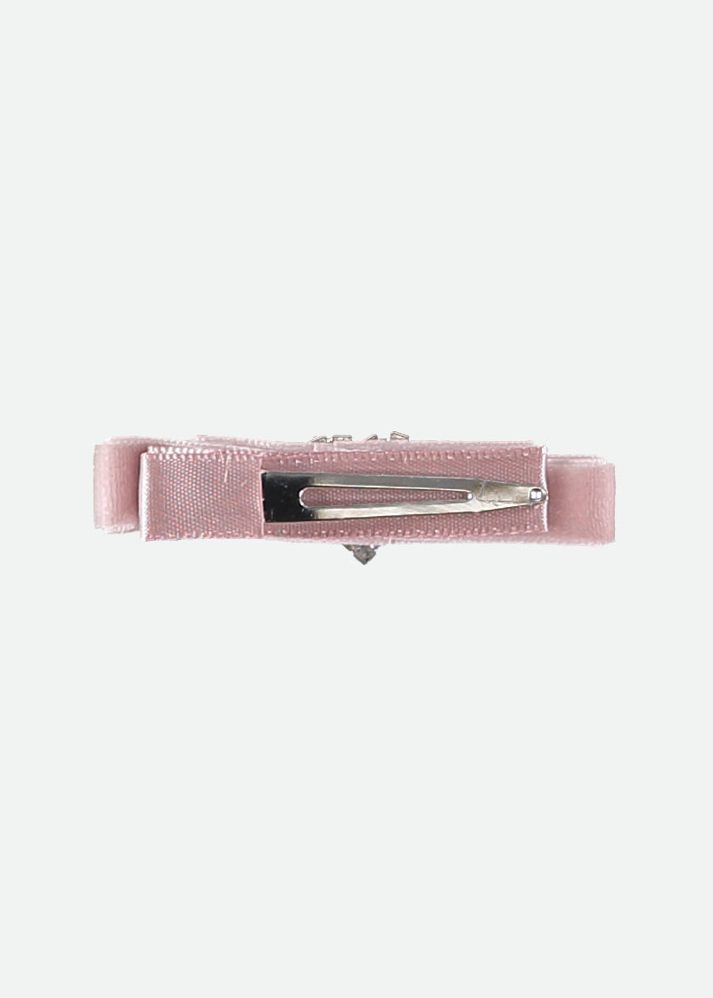 Velvet Heart Clip Tea Rose