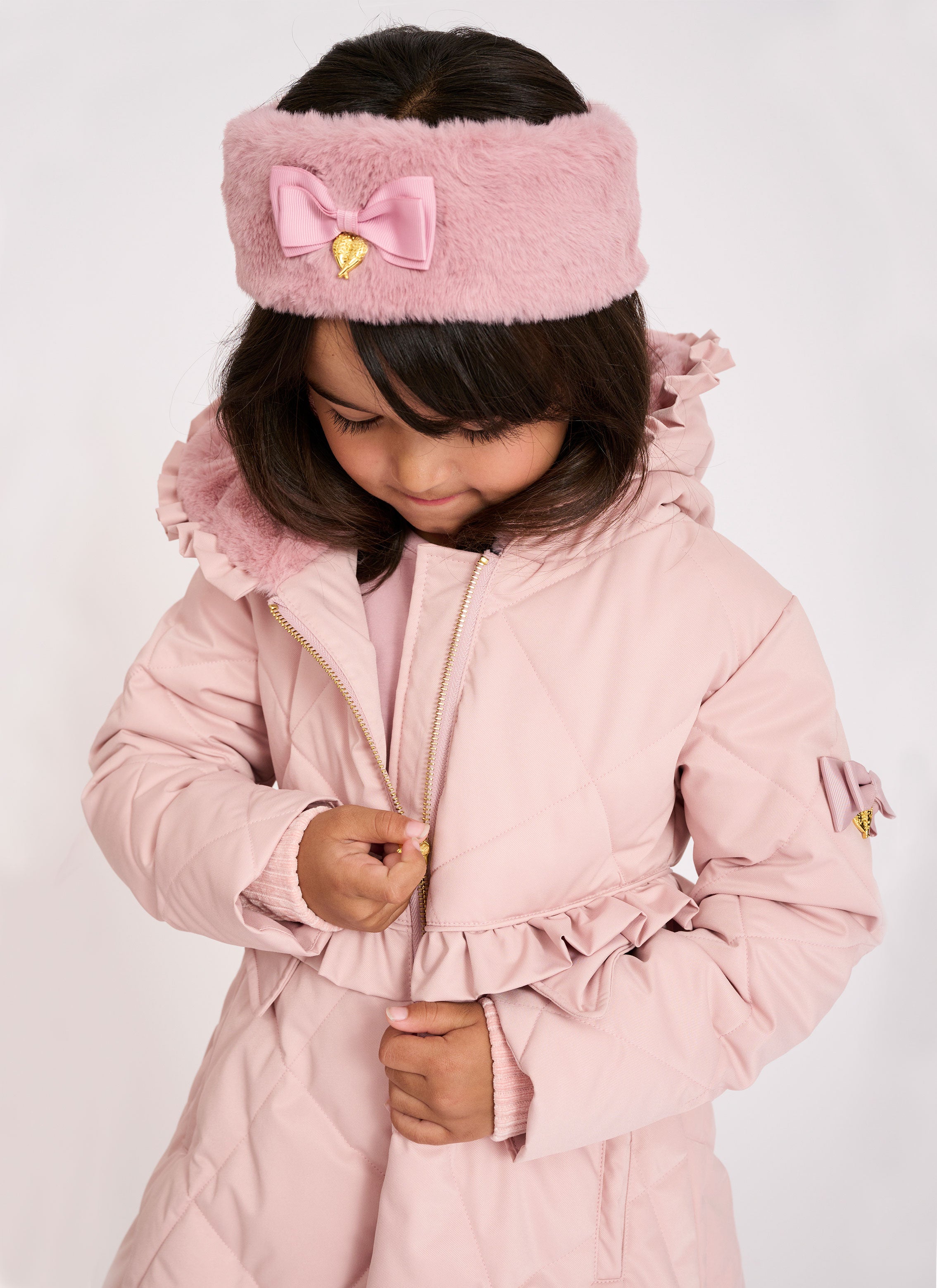 Vera Headband Tea Rose